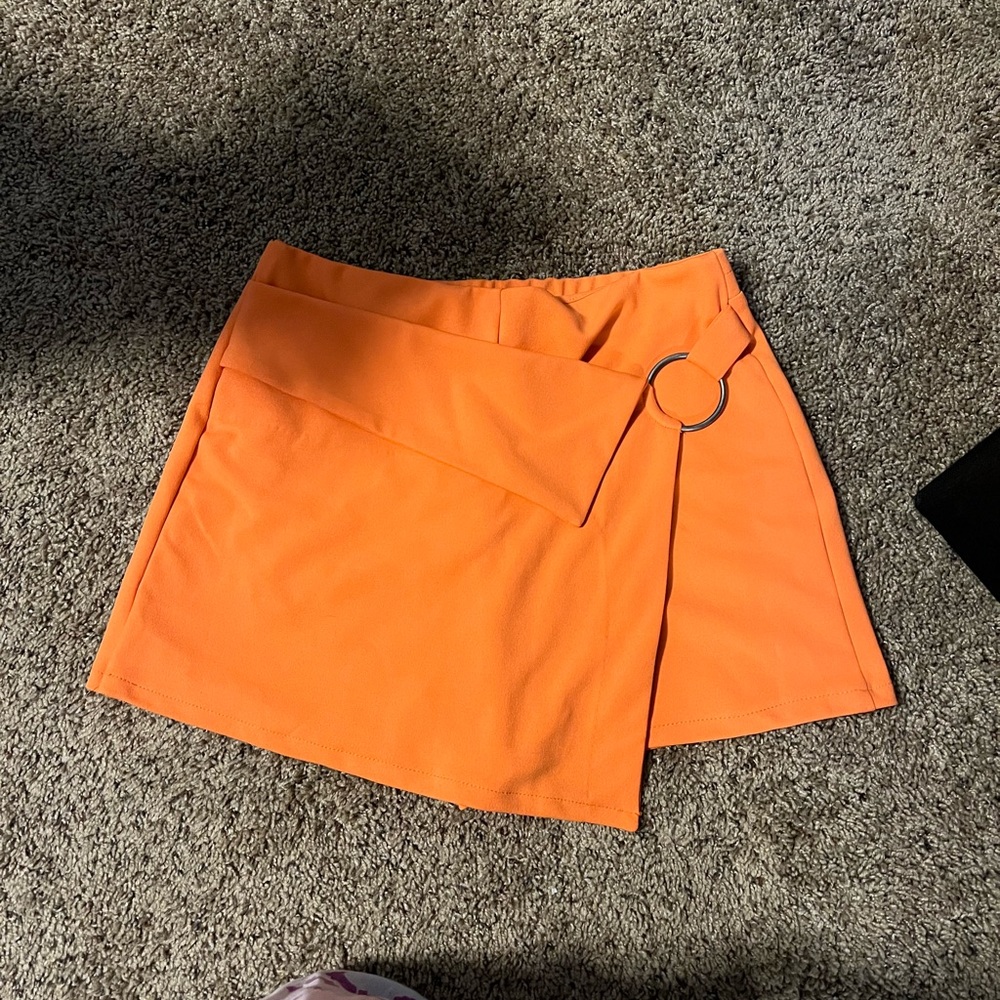 Orange skort